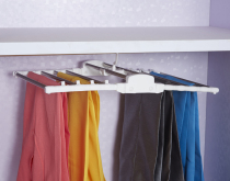 Home Multifunction Hanging and Stainless Steel Plastic Clip Pants Hanging Trousers Holder REMOVABLE PANTS Towel Rack