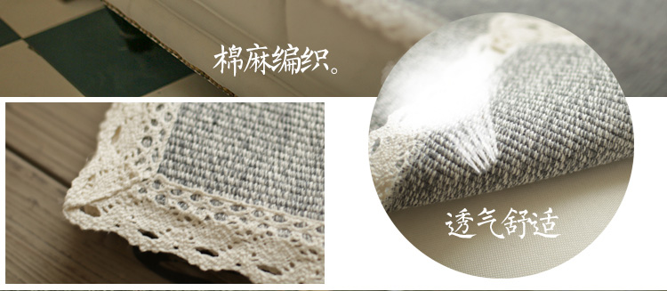 Breathable đệm đệm ghế văn phòng đệm lanh mùa hè vải phân châu Âu ghế ăn nhỏ gọn đệm phần mỏng - Ghế đệm / đệm Sofa mẫu đệm ghế đẹp