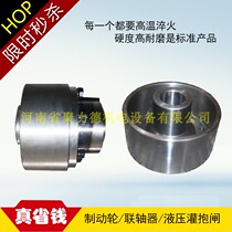 Crane driving hoist accessories size car 200 brake 315 brake wheel 400 coupling 500 brake wheel
