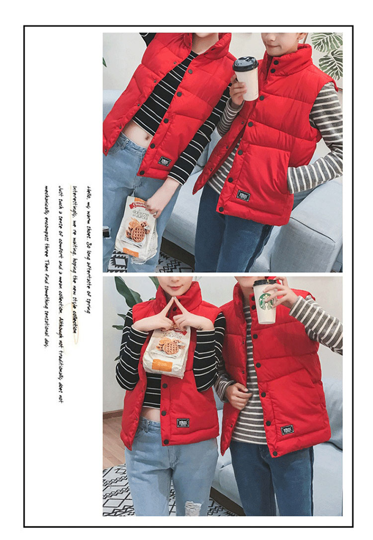 Áo vest nam mới xuống mùa thu nam mùa đông Phiên bản Hàn Quốc tự dày lên cổ áo ấm vest vest áo vest da nam