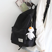 Черный серый+большая белая утка