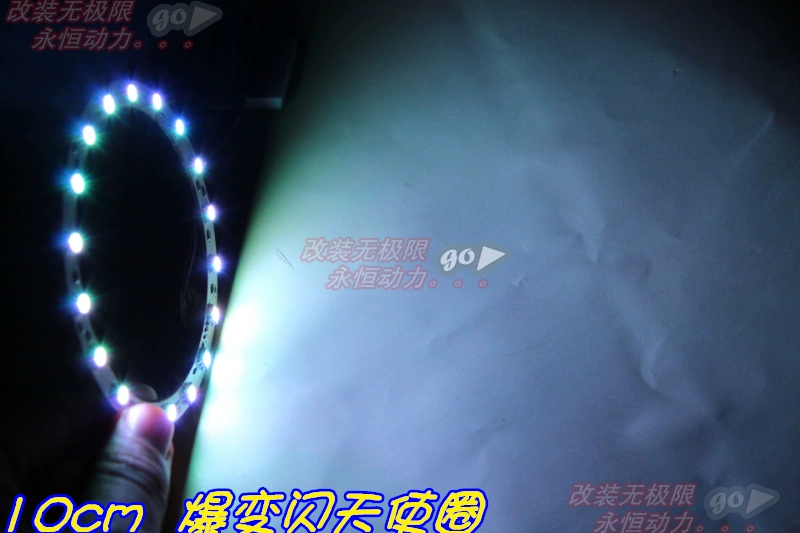 Ánh sáng xe máy LED nhấp nháy ánh sáng Thiên thần khẩu độ Quạt xe tay ga nhẹ 12V đèn xe tăng - Đèn xe máy đèn pha siêu sáng cho airblade 125