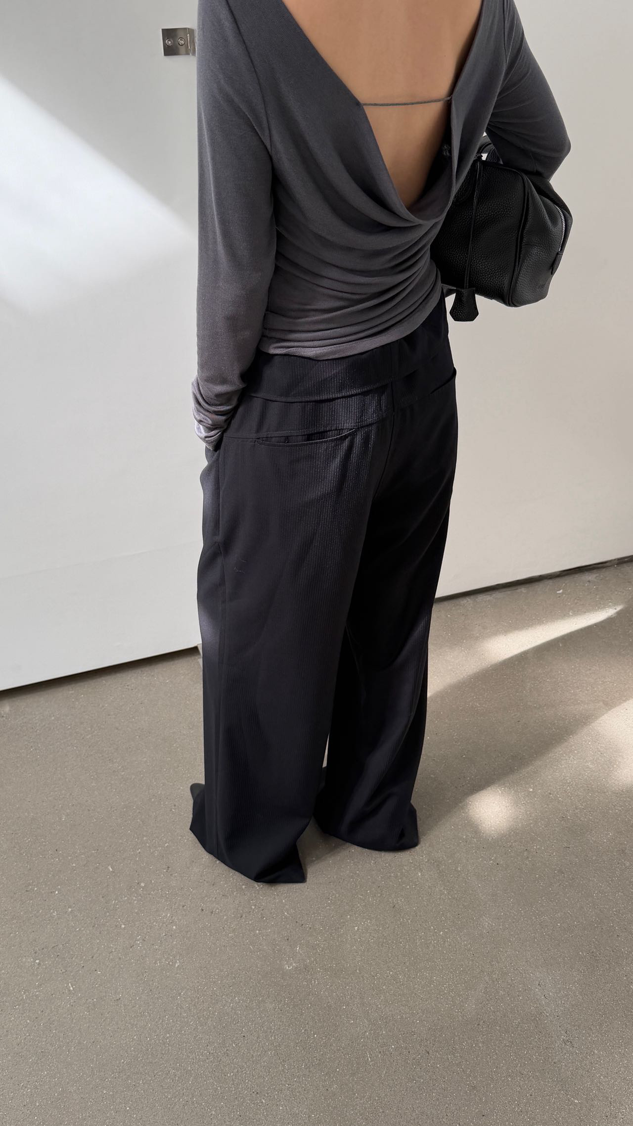 waitmore2026 весенняя новинка стильные широкие брюки с завязками и шнуровкой стройнящие универсальные повседневные женские