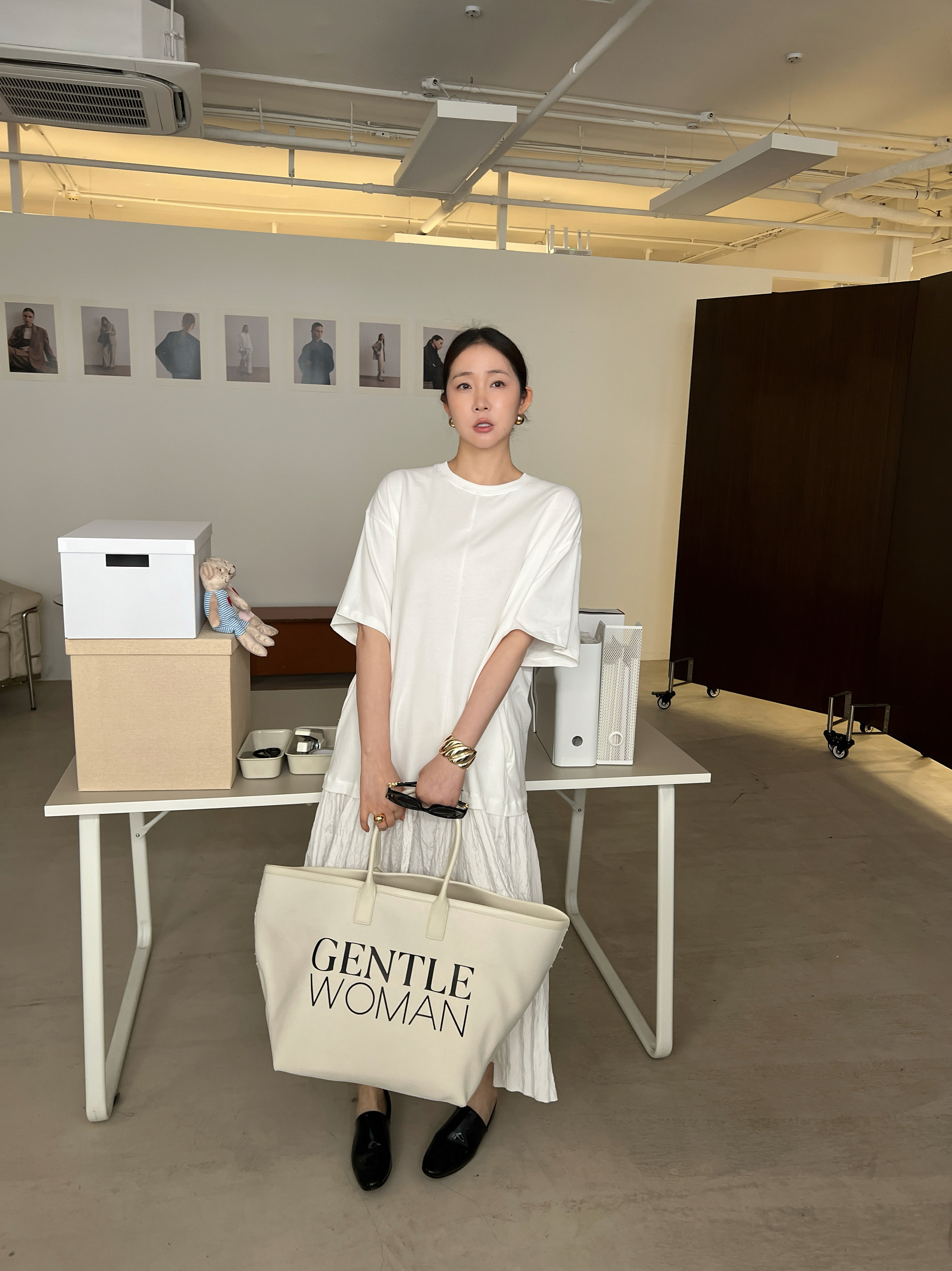 WIDELIA платье футболка с круглым воротом и сетчатыми вставками свободное летящее длинное платье лето 2025