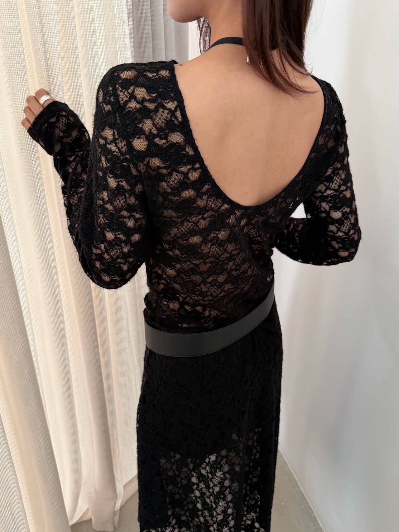 waitmore 2026 весенняя новинка корейский стиль универсальная блузка с длинным рукавом двусторонняя кружевная приталенная