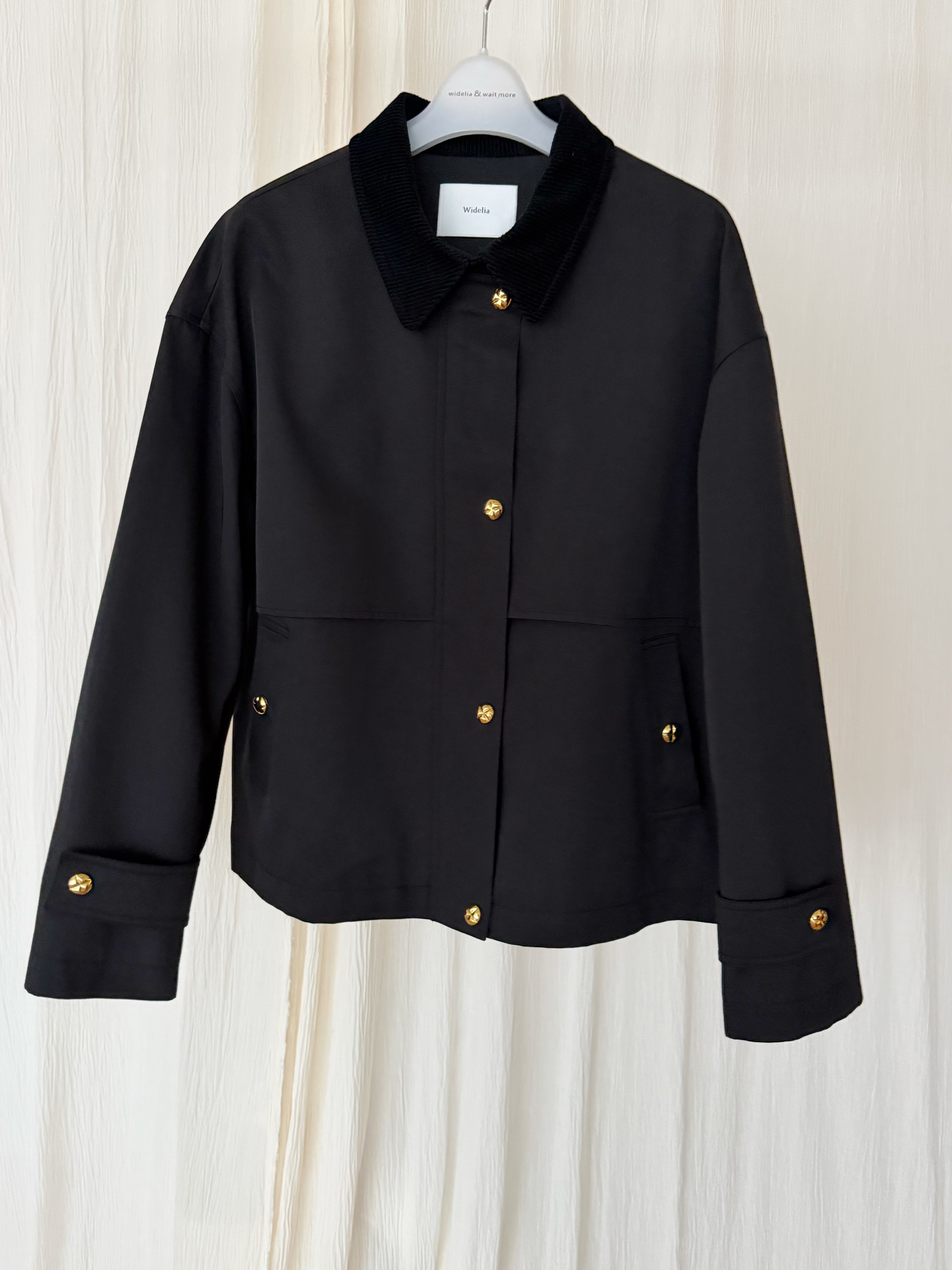 WIDELIA женская короткая куртка с отложным воротником и длинными рукавами, винтажная повседневная рабочая куртка весна 2026