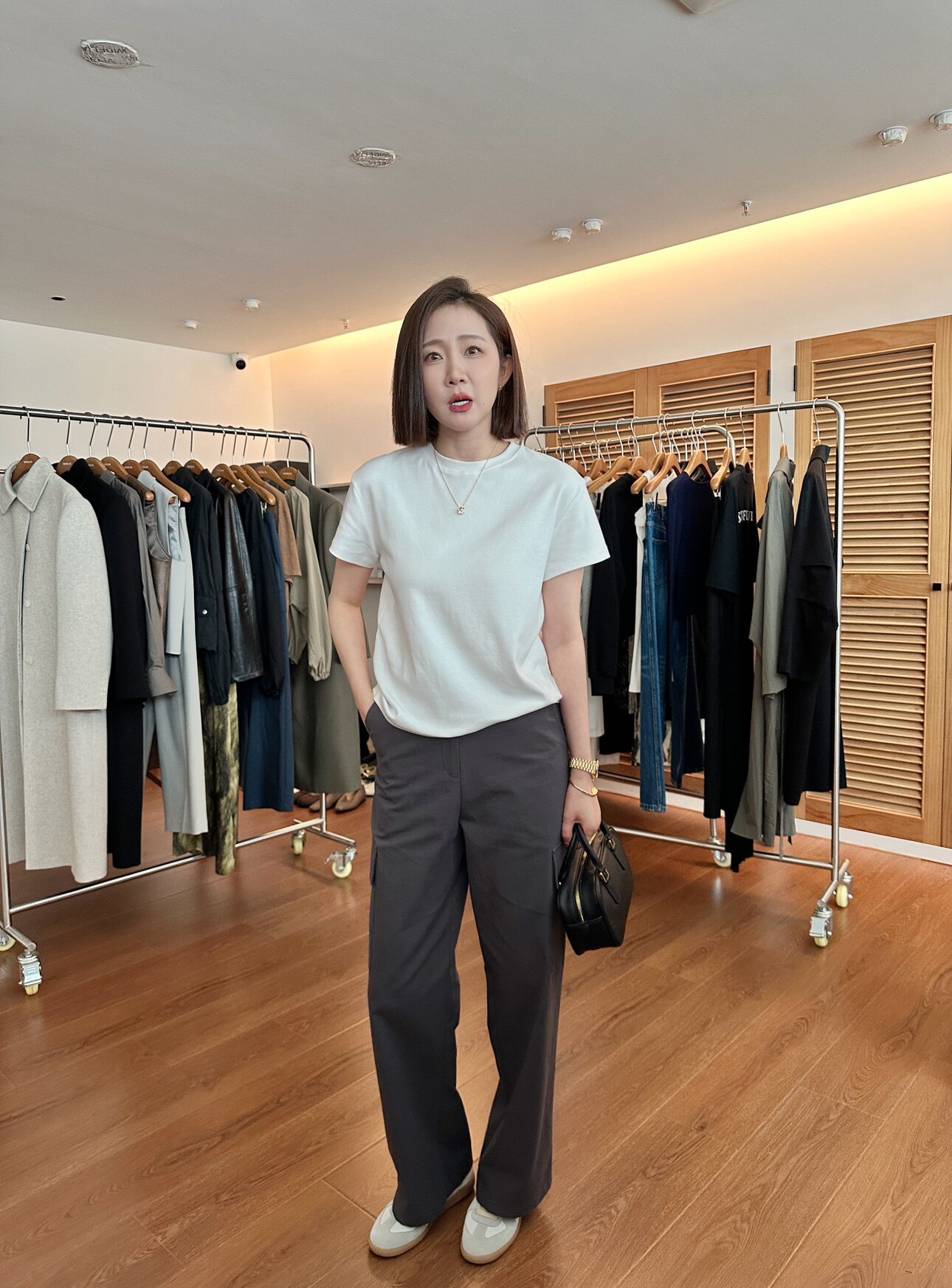 widelia футболка женская с круглым вырезом и короткими рукавами, универсальная свободная базовая осенняя 2025