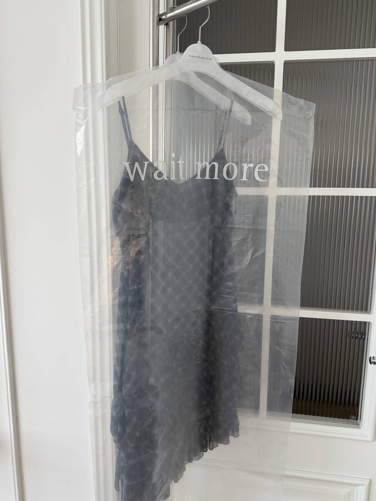 waitmore дизайнерское асимметричное многослойное клетчатое платье-сарафан с кружевом женское весна-лето корейский стиль