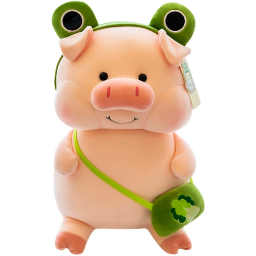 Милая плюшевая игрушка, детская тряпичная кукла, подушка для сна, свинья