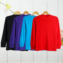 2 pieces of womens one-piece autumn coat middle-aged combed cotton underwear high-neck cotton sweater long sleeve