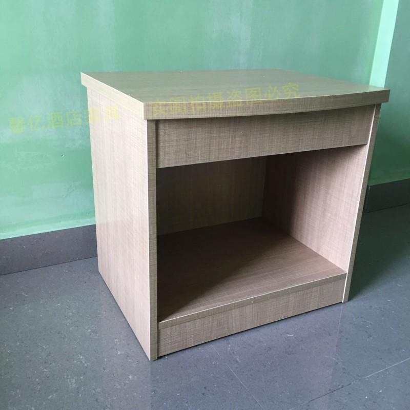 Bedside Luggage Disposal Cabinet Custom Hotel Furniture Bed Quick Hotel Guesthouse complete family furniture Furniture Head Cabinet With Drawer