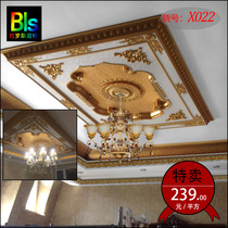 European light pool living room ceiling shape ceiling lamp plate decoration material non-gypsum line ceiling line x022