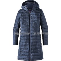 Patagonia Patagonia womens down jacket long down jacket Hooded Fiona Parka28296