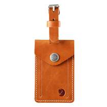 Fjallraven Arctic Fox Leather Luggage Tag Leather Luggage Tag Natural Vegetable tanned leather 77362
