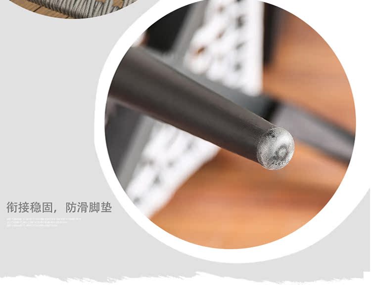 Jingou ngoài trời bàn ghế sân vườn giải trí kết hợp đồ nội thất ngoài trời ban công ngoài trời Bàn Bắc Âu đặt ngoài - Bàn ghế ngoài trời / sân ghế ban công ngoài trời