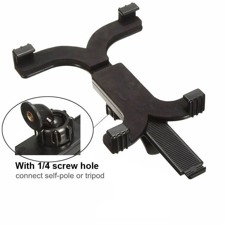 5-8 inch 7-14 inch tablet clamp bracket self-shooting camera fixed clamp stretch clamp tablet stand