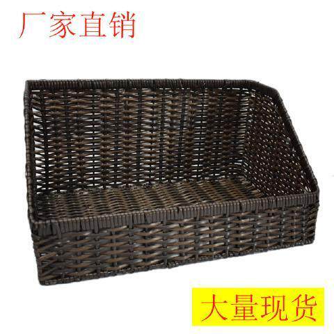 COMMERCIAL ULTRA SPECIAL IMITATION VINE TRAPEZOIDAL FRUIT AND VEGETABLE CONTAINING BASKET SHELF DISPLAY DISPLAY BASKET SHELVES BASKET VINES WITH IRON ART WATER FRUIT BASKET