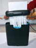 Small Shredder for Office and Home Use, Strip Shredder, Mini Electric Desktop Document Automatic Shredder