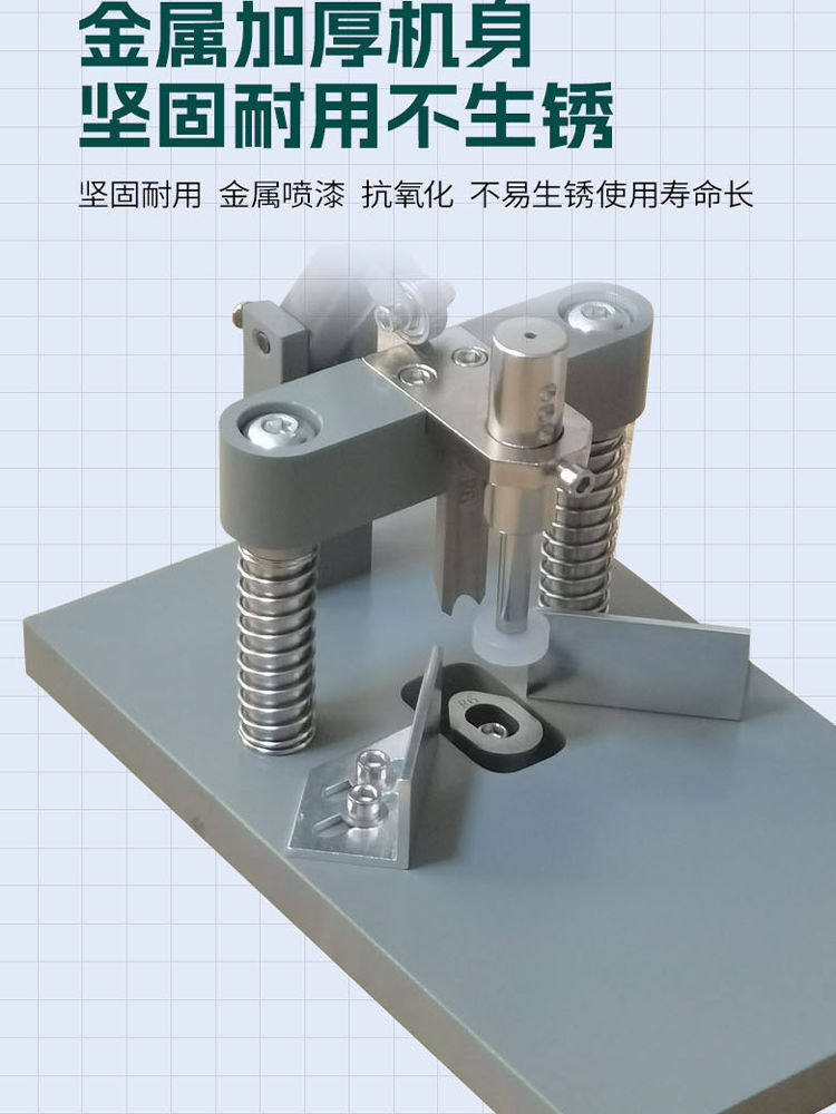 Ziniu Manual Heavy-Duty Pvc Corner Rounding Machine, Chamfering Machine, Corner Cutter, Business Card Corner Cutting Machine, Round Corner Cutting