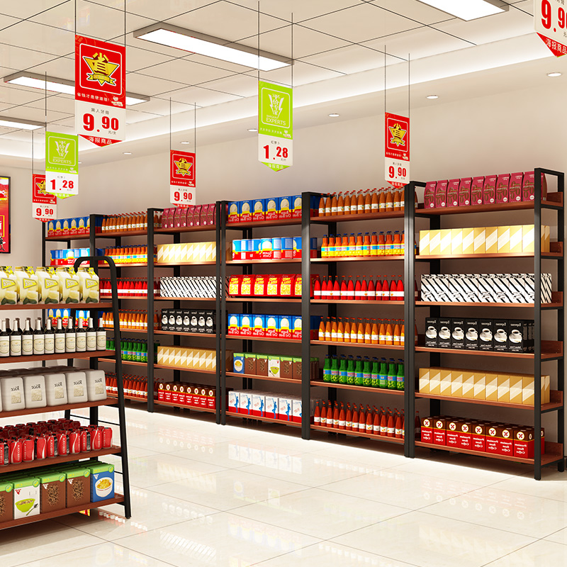 Supermarket Shelf Container Display Shelf Convenience Store