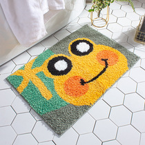 Modern minimalist Cartoon Tuft Mat Doormat home Entrance Door Footbed Bathroom Toilet Absorbent Anti Slip Mat