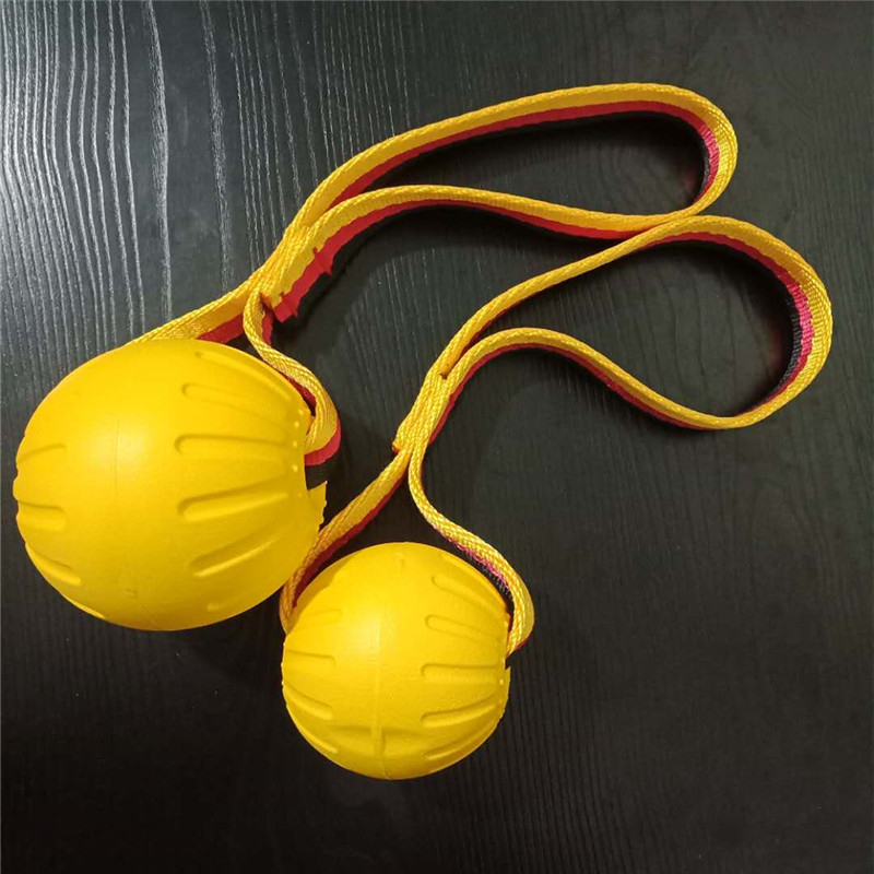 Pet dog toy bite-resistant ball golden retriever training molar elastic training dog rope ball horse dog large dog training dog supplies