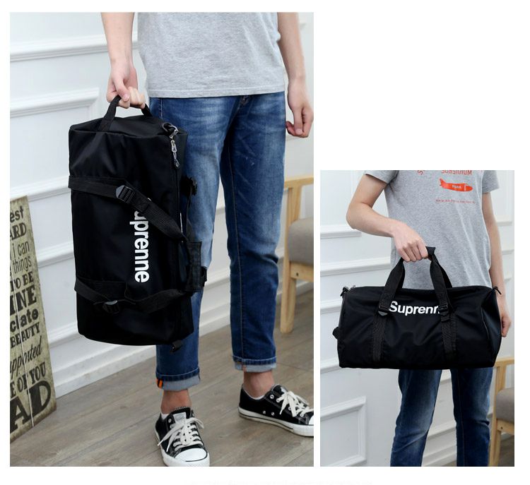 Túi tote du lịch khoảng cách ngắn công suất lớn túi hành lý không thấm nước nữ túi thể dục nam túi tập thời trang in túi thể thao túi du lịch cao cấp