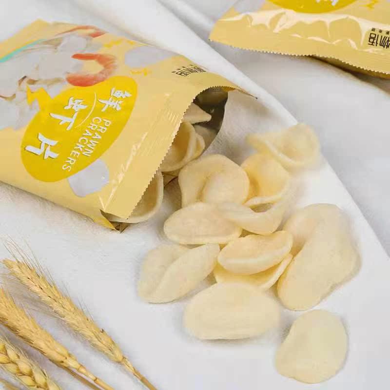 Chen Summer Things Crisp Fresh Shrimp Slices Salty Casual Foods Big Gift Bags Puffed Small Snacks Childhood Snack Classics
