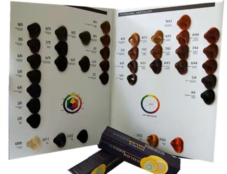 Single dyeing cream hair salon Ouge hair dyeing cream single dyeing cream hairdressing shop special hair salon dyeing cream wholesale cover white hair