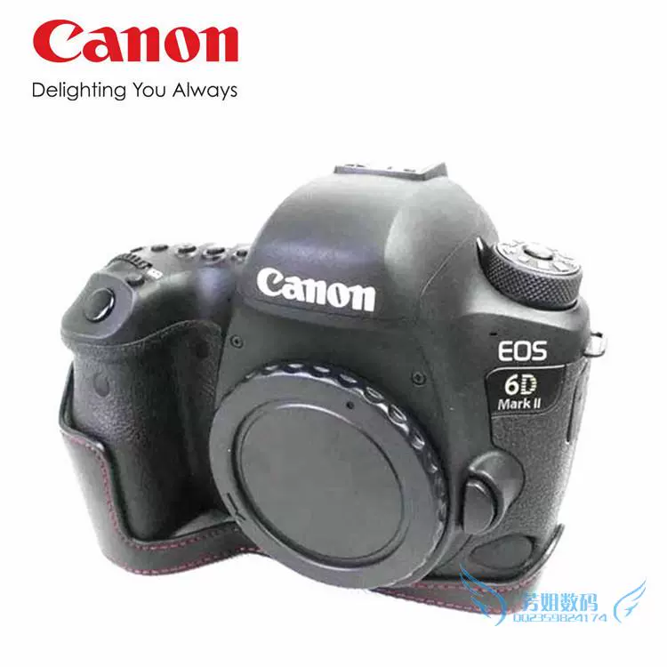 Bao da Canon 6D2 bao da máy ảnh 6DII Túi đựng máy ảnh DSLR 6D Mark II thế hệ thứ hai - Phụ kiện máy ảnh kỹ thuật số