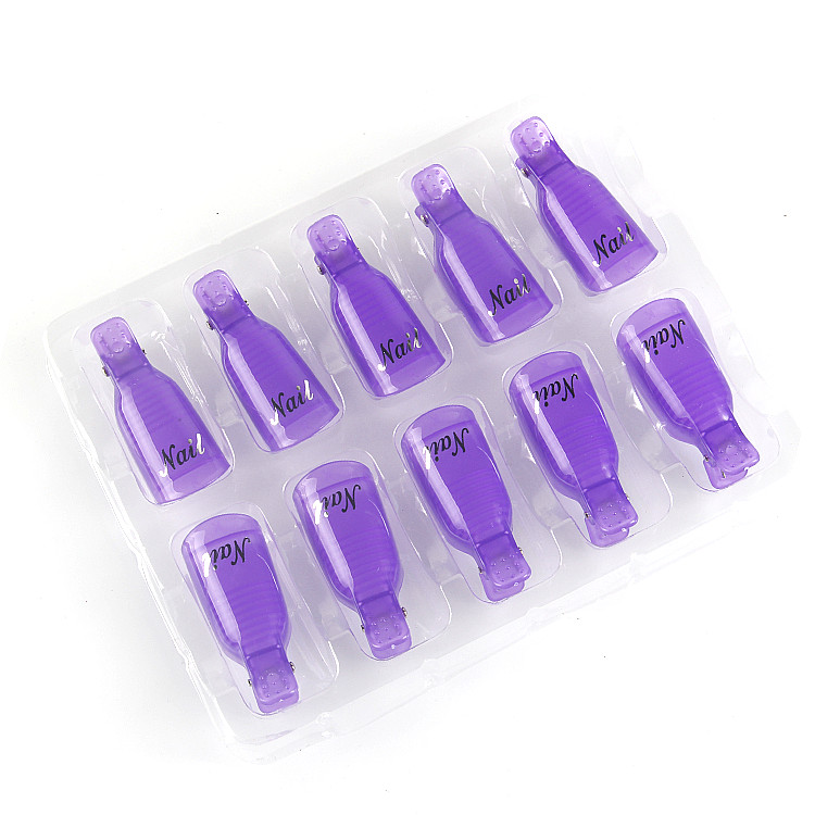 Dụng cụ làm móng tay dỡ clip dỡ hàng túi cửa hàng chuyên dụng 10 móng tay sơn keo dỡ nước bông đầy đủ bộ cửa hàng đặt kìm cắt móng chân
