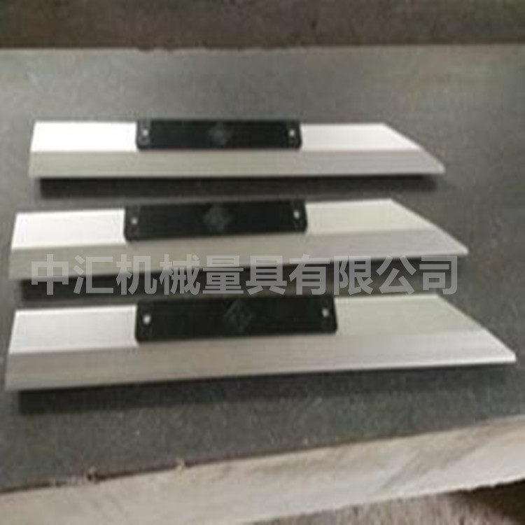 Magnesium aluminum knife edge ruler magnesium aluminum alloy knife edge ruler knife edge flat ruler elevator effect rail knife edge ruler