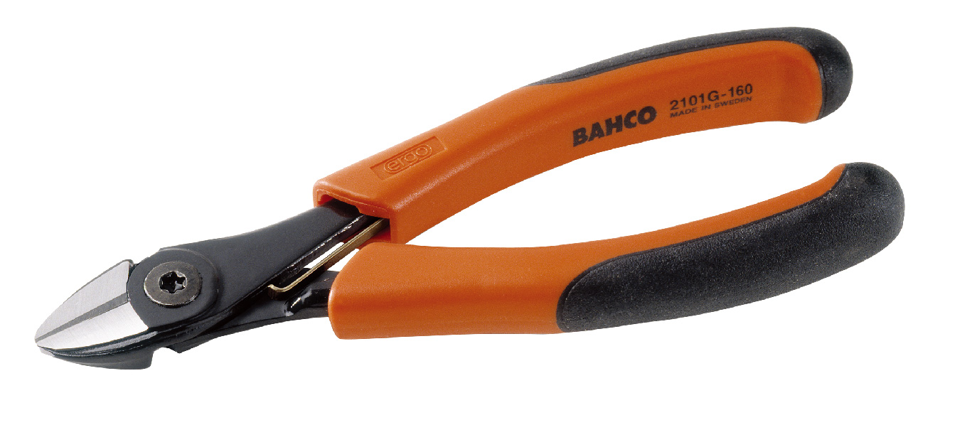 Swedish BAHCO imported oblique-nose pliers oblique pliers 2101G-125 140 160 180 cutting wire cutters