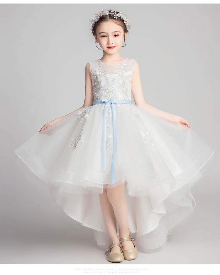 Trẻ em công chúa ăn mặc cô gái sinh nhật trắng cô gái nhỏ hoa cô gái chủ nhà trang phục biểu diễn mùa hè - Váy trẻ em váy đầm đẹp cho bé yêu