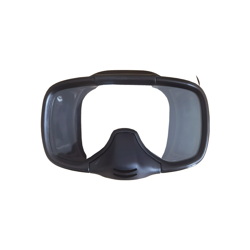Diving Supplies Free Water Lung Mask Diving Mirror Tempered Glass Swim Diving Snorkeling Snorkeling Transparent Silicone Mask