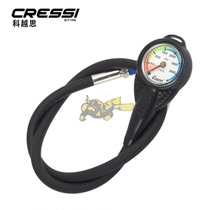 2022 original Italian CRESSI diving residual pressure gauge scuba pressure gauge remaining gas display instrument