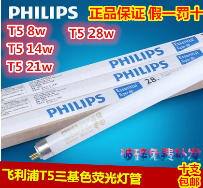 Philips T5 tube straight t5 fluorescent tube TL528w865 8 w14w21w28w865 840 830