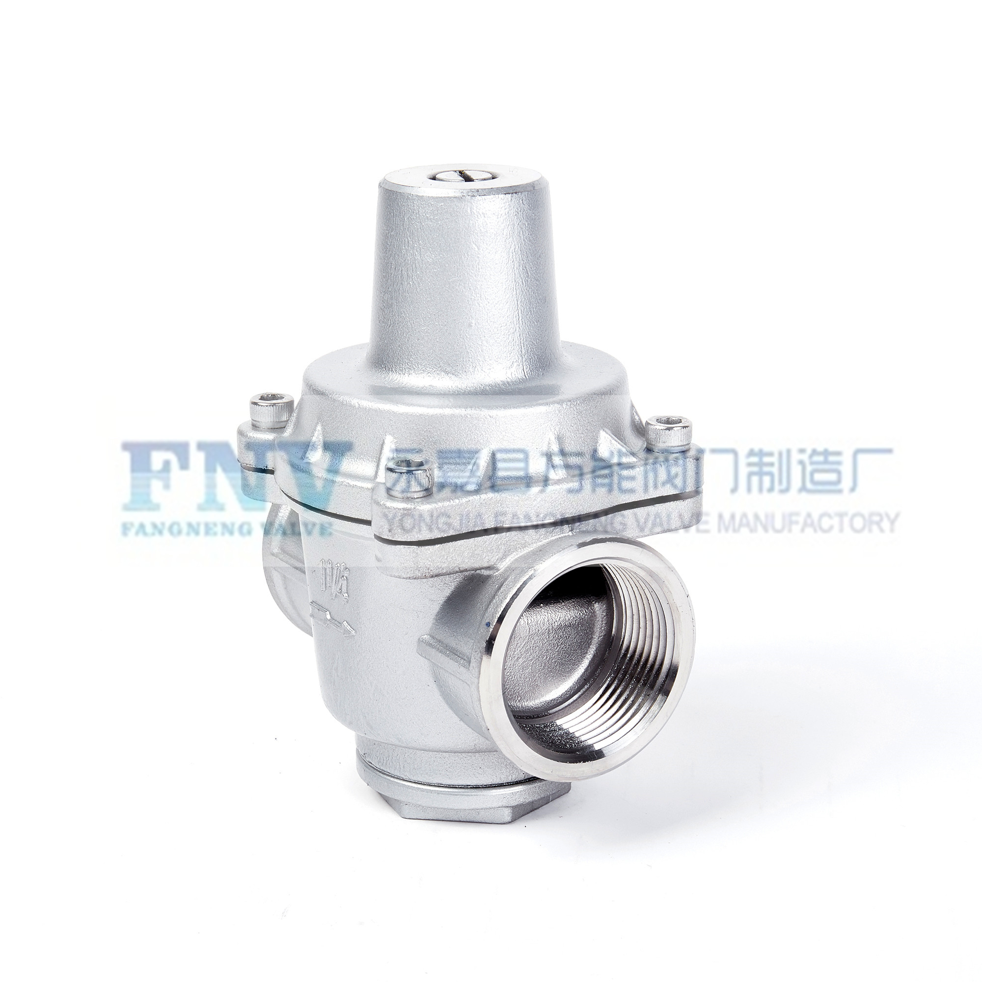 Home tap water pressure reducing pressure valve adjustable YZ11X-16P-DN32 stainless steel branch pipe pressure reducing valve
