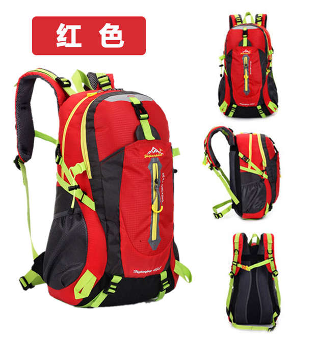 Ba lô đi bộ đường dài đi xe đạp ba lô ngoài trời ba lô túi chống thấm nước leo núi 40L vải không thấm nước balo juno