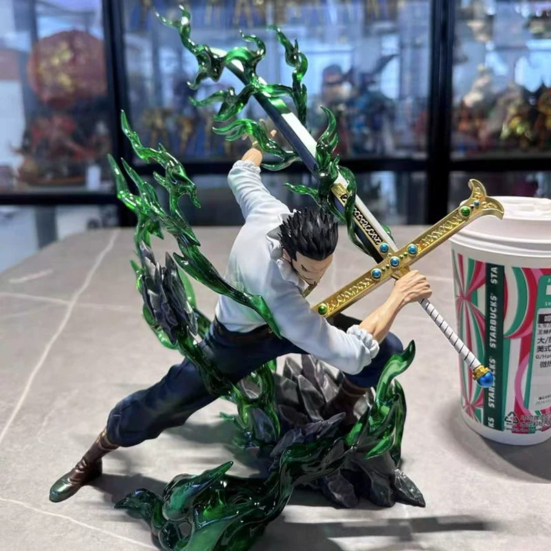 One Piece anime peripheral statue Mihawk Hawkeye model two-dimensional desktop ornament model gift