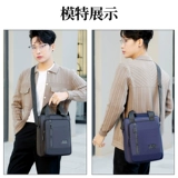 Износостойкая водонепроницаемая сумка через плечо, рюкзак, сумка на одно плечо, бумажник, увеличенная толщина, ткань оксфорд, для среднего возраста