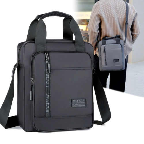 Износостойкая водонепроницаемая сумка через плечо, рюкзак, сумка на одно плечо, бумажник, увеличенная толщина, ткань оксфорд, для среднего возраста