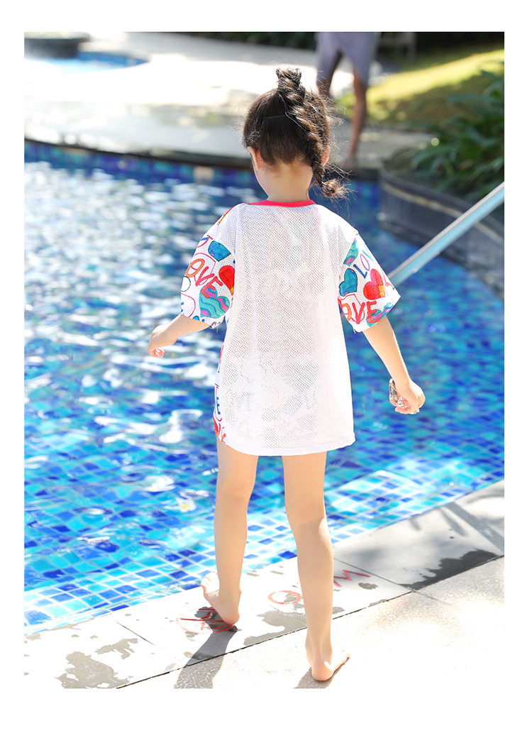 Đồ bơi cho trẻ em Đồ thể thao nữ Đồ bơi cho bé gái Đồ bé gái dễ thương - Bộ đồ bơi của Kid bộ đồ bơi cho bé trai