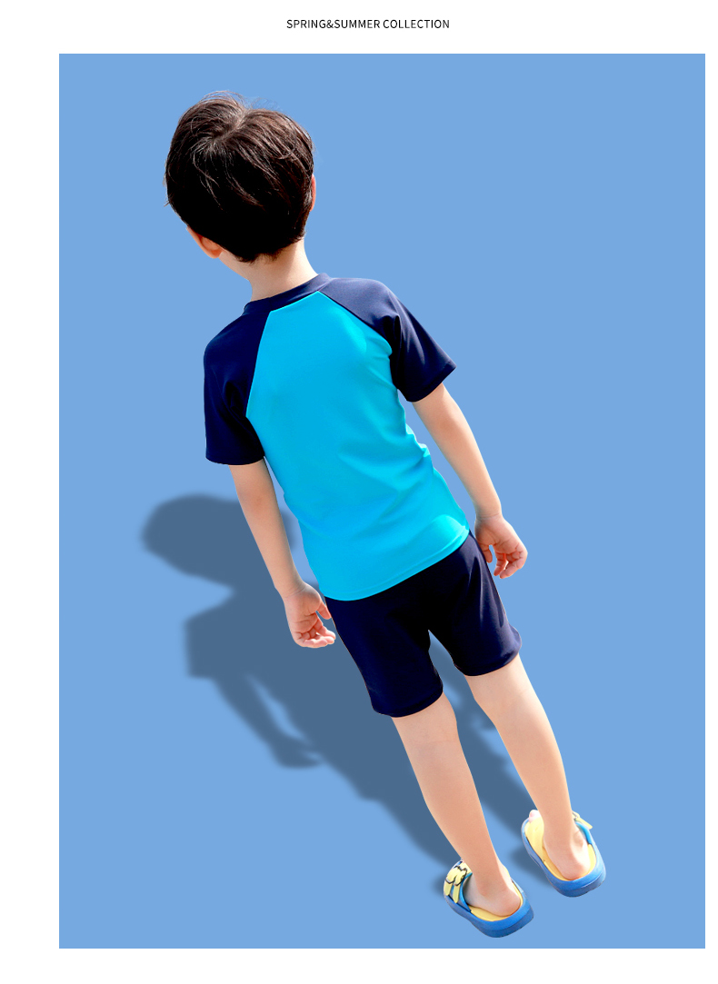 Trẻ em Áo Tắm Trai Chia Áo Tắm Tập Boy Big Boy Phim Hoạt Hình Áo Tắm Con Bé Đồ Bơi Thiết Bị đồ bơi trẻ em nữ 12 tuổi
