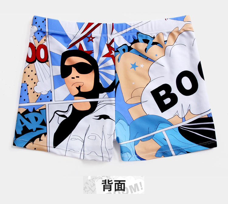 Đồ bơi nam boxer nam quần bơi lỏng bên bờ biển thời trang nam quần áo tắm nước nóng phù hợp với thiết bị bơi thủy triều đồ bơi nam