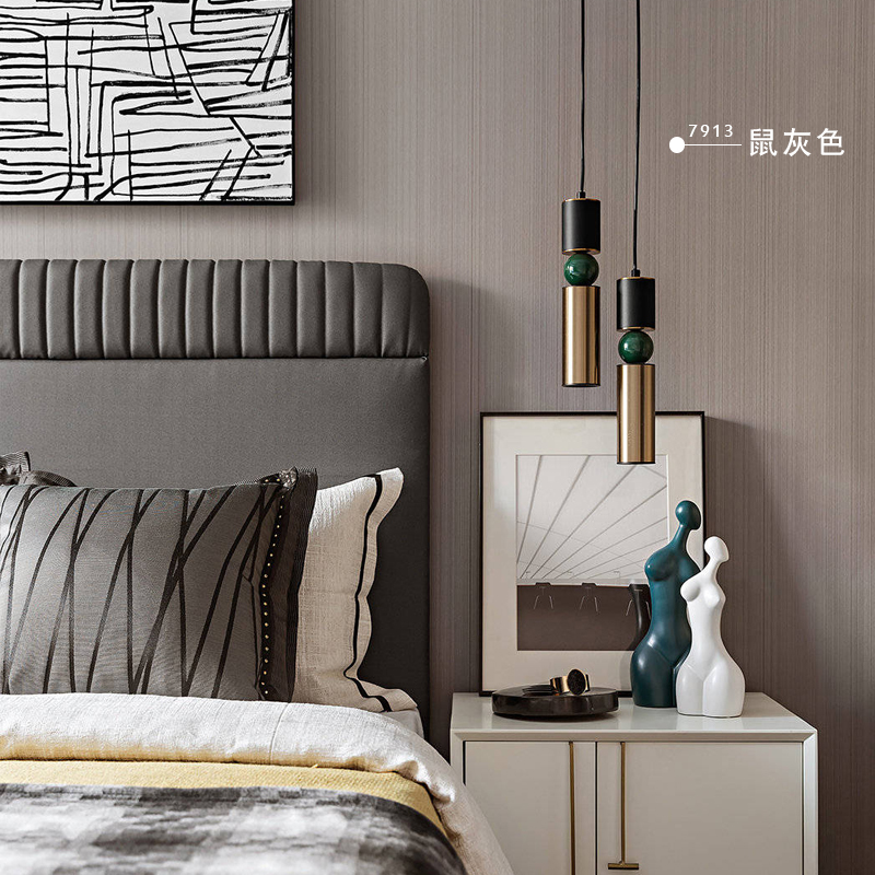 Japanese import wallpaper Morandi colour paint Texture Cloth sense Living room Bedroom Full Paving Wallpaper Designer Preferred