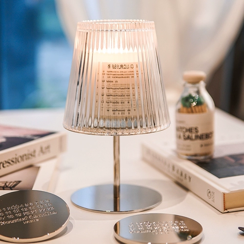 马吉拉 Candida Crystal Glass Candlestick Cover Cover Cover