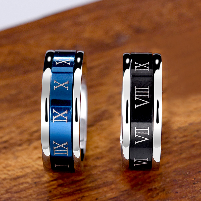 Bague homme      en Acier au titane - Ref 3087140 Image 4