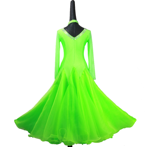 Custom size competition ballroom dance dresses for women girls Waltz dress, female dress, ballroom dance, national standard dance, modern dance, high-end dance skirt