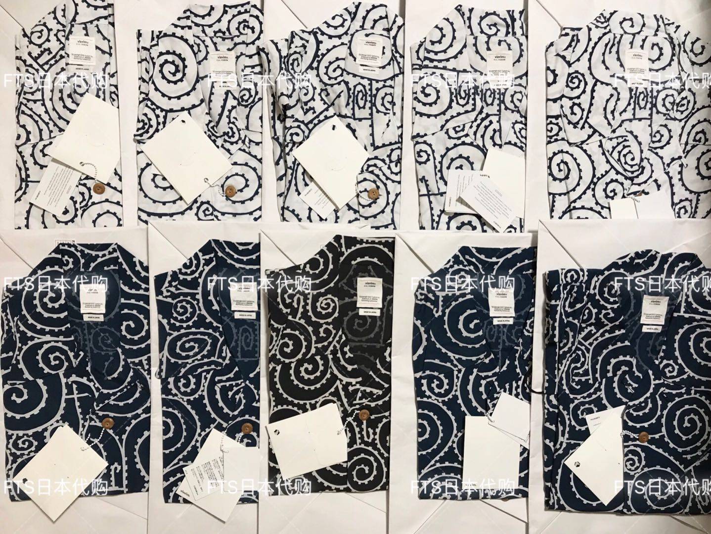 完売VISVIM DUKE SHIRT S/S FOLIAGE (RAYON) 18SS唐草衬衫